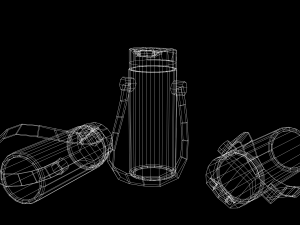 Thermos bottle 3D Model