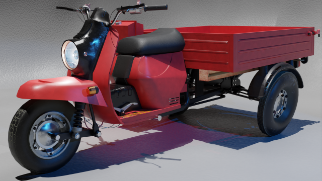 Scooter Ant 3D 모델 .c4d .max .obj .3ds .fbx .stl .blend 