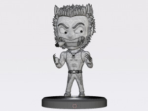 Wolverine Logan 001 3D Модель