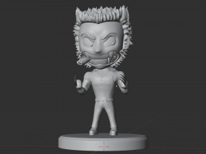 Wolverine Logan 001 3D Модель