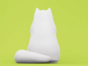 Persian Cat 001 3D Model