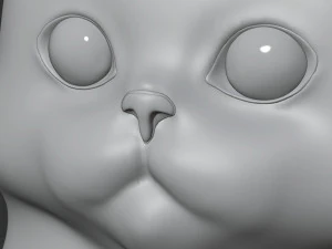 Persian Cat 001 3D Model
