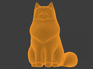 Persian Cat 001 3D Model