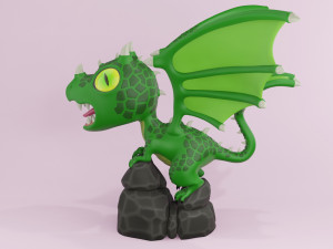 Dragon 001 Modelo 3D