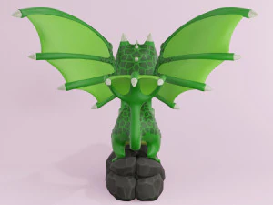 Dragon 001 3D Model