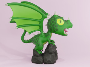 Dragon 001 Modelo 3D