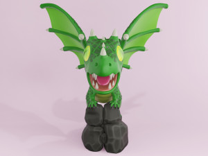 Dragon 001 Modelo 3D
