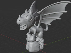 Dragon 001 3D Model