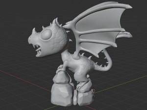 Dragon 001 Modelo 3D