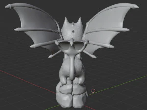 Dragon 001 3D Model