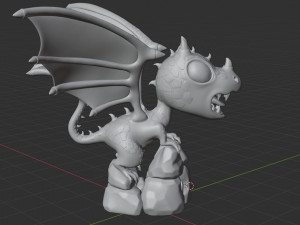 Dragon 001 Modelo 3D