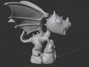 Dragon 001 3D Model