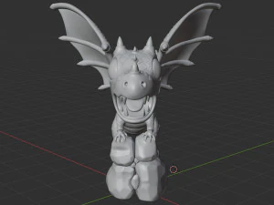 Dragon 001 3D Model