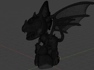 Dragon 001 3D Model