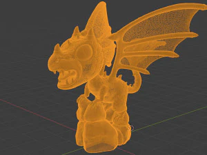 Dragon 001 3D Model