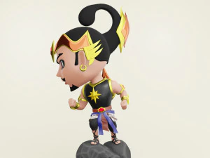 Gatotkaca 001 Modelo 3D