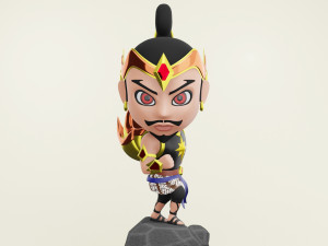 Gatotkaca 001 3D Model