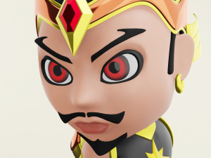 Gatotkaca 001 3D Model