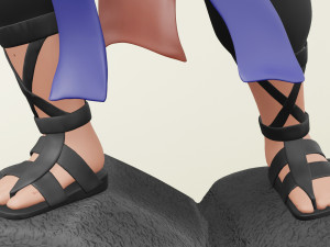 Gatotkaca 001 3D Model