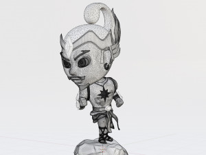 Gatotkaca 001 3D Model