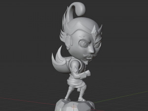 Gatotkaca 001 3D Model