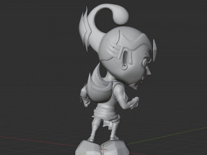 Gatotkaca 001 3D Model