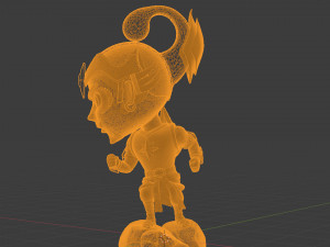 Gatotkaca 001 3D Model