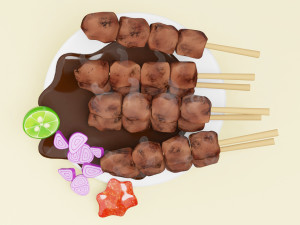 Satay 001 3D Model