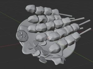 Satay 001 3D Model