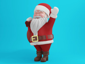 Santa Claus 001 3D 모델