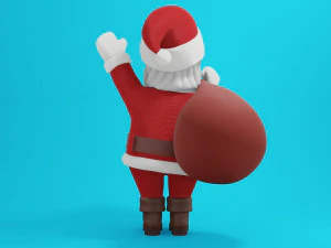 Papai Noel 001 Modelo 3D