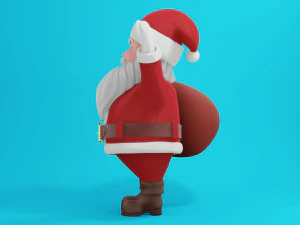 Papai Noel 001 Modelo 3D