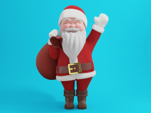 Santa Claus 001 3D 모델