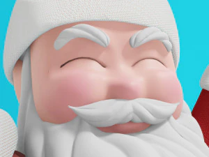 Papai Noel 001 Modelo 3D