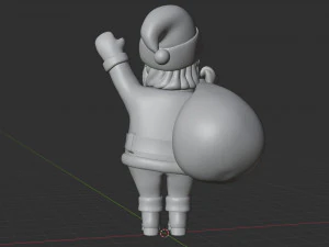 Papai Noel 001 Modelo 3D