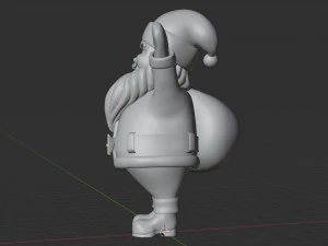 Papai Noel 001 Modelo 3D
