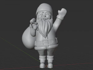 Papai Noel 001 Modelo 3D