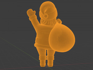 Santa Claus 001 3D 모델