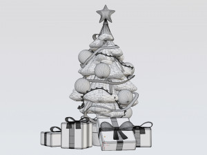 Christmas Tree 001 Modelo 3D