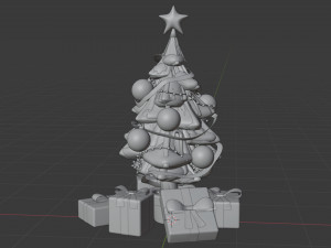 Christmas Tree 001 Modelo 3D
