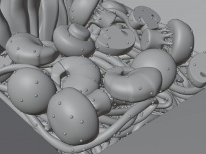 Noodle Box 001 3D Model