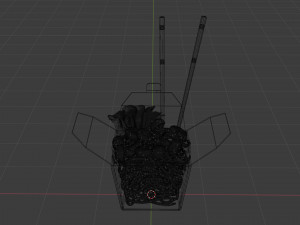 Noodle Box 001 3D Model