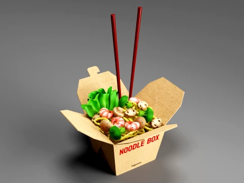 Noedelbox 001 3D Model