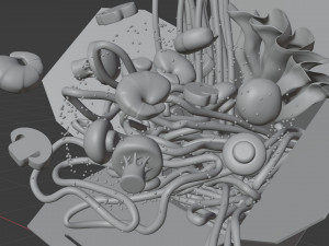 Noodle Box 002 3D Модель