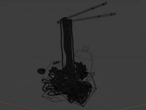 Noodle Box 002 3D Model
