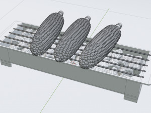 Roasted Corn 001 Model 3D