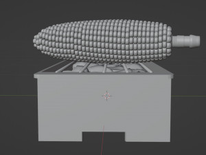 Roasted Corn 001 Model 3D