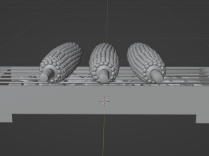 Roasted Corn 001 Model 3D