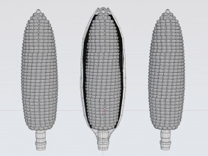 Corn 001 3D Model