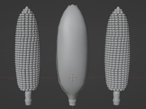 Corn 001 3D Model